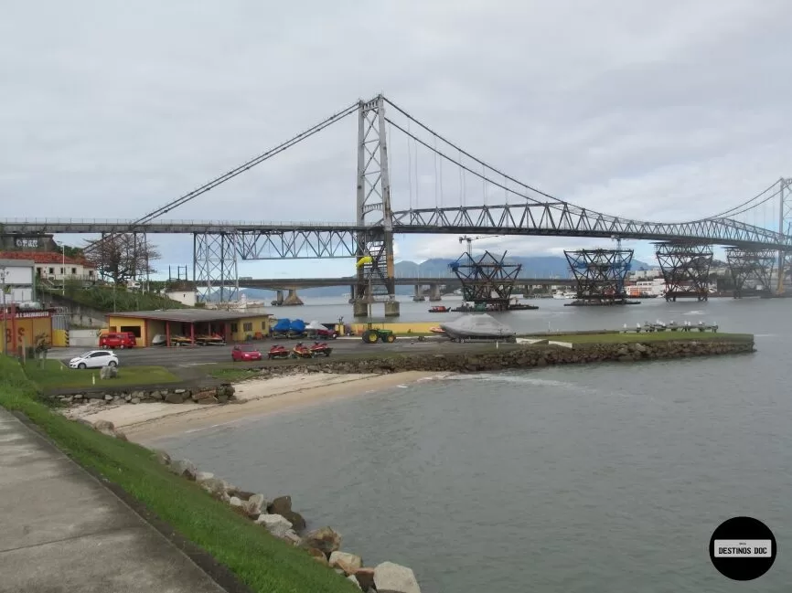 Ponte Hercílio Luz Centro de Florianópolis